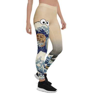 Cookie Wave Women's Leggings - Shirtwascash