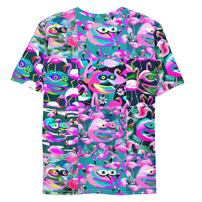Flamingo Pepe Men's T-Shirt - Shirtwascash