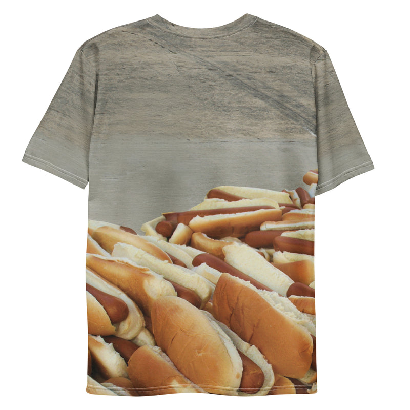 Hotdog Contest Cat Men's t-Shirt - Shirtwascash