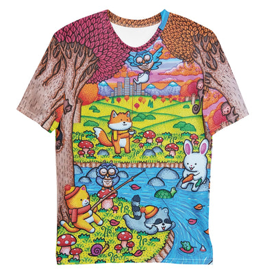 A Wonderful Fall Evening Men's T-Shirt - Shirtwascash