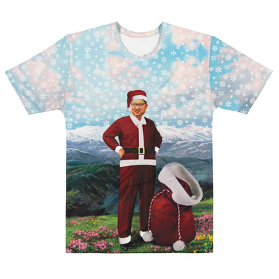 Christmas Dear Leader Men's T-Shirt - Shirtwascash