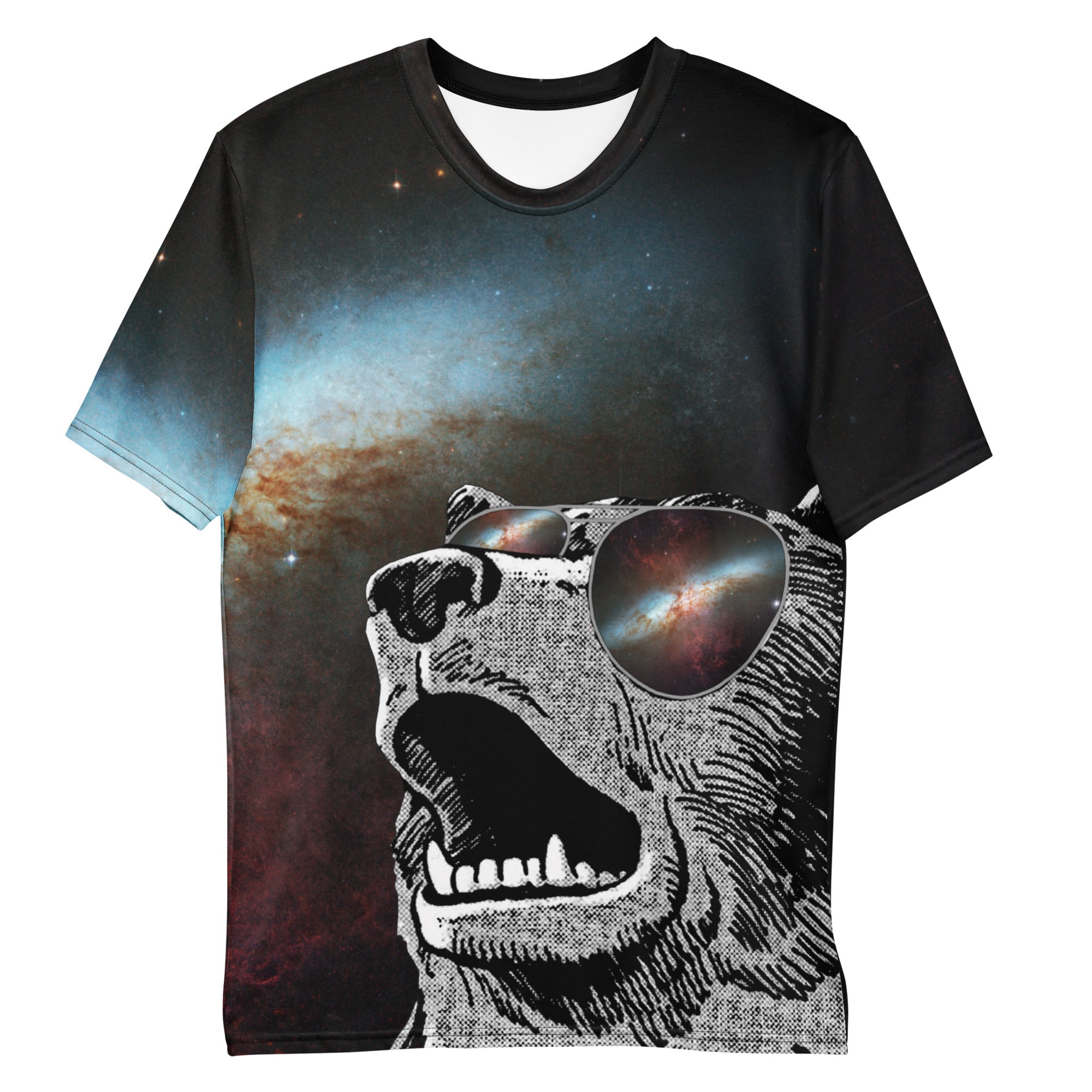 Glorious Space Bear Men's T-Shirt - Shirtwascash
