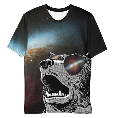 Glorious Space Bear Men's T-Shirt - Shirtwascash