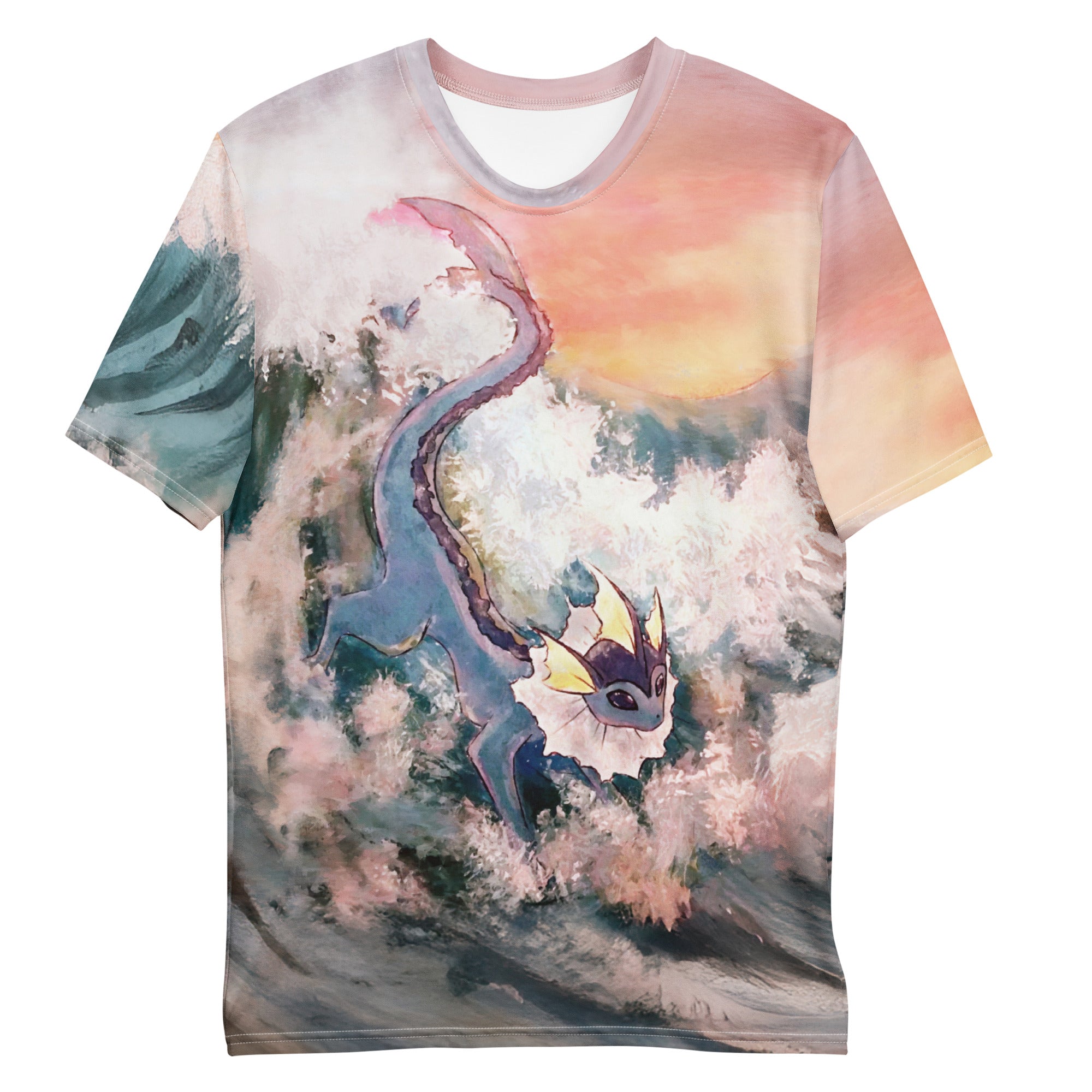 Great Wave Men's T-Shirt - Shirtwascash