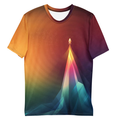 Low Poly Rocket Men's T-Shirt - Shirtwascash