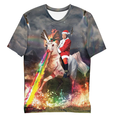 Santa Jong Un Men's T-Shirt - Shirtwascash