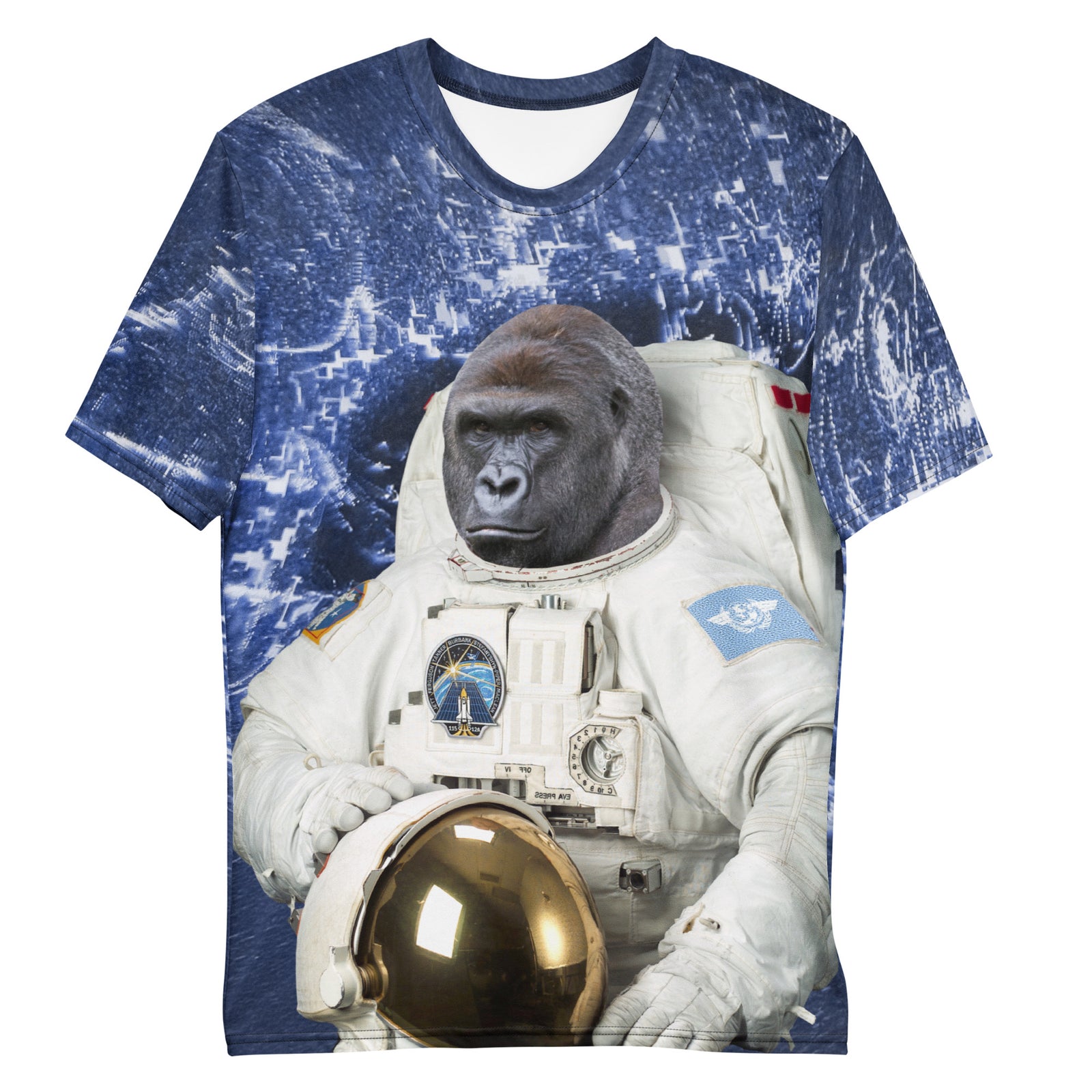 The Astrogorilla Men's T-Shirt - Shirtwascash