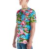 Flamingo Paradise Men's T-Shirt - Shirtwascash