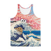 Cookie Wave Blossom Men's Tank - Shirtwascash