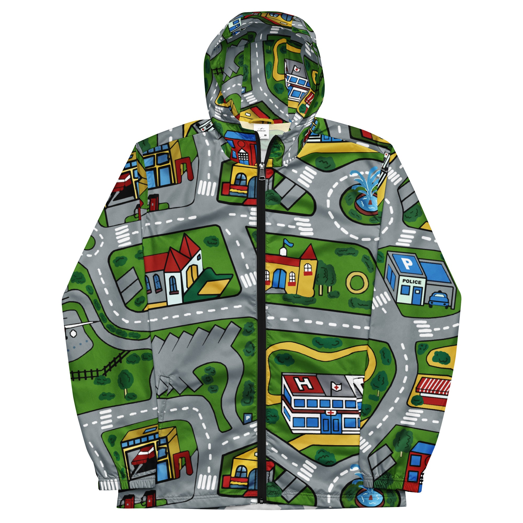 Car Carpet City Windbreaker - Shirtwascash