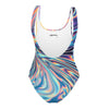 Metallic Flow One-Piece Swimsuit - Shirtwascash