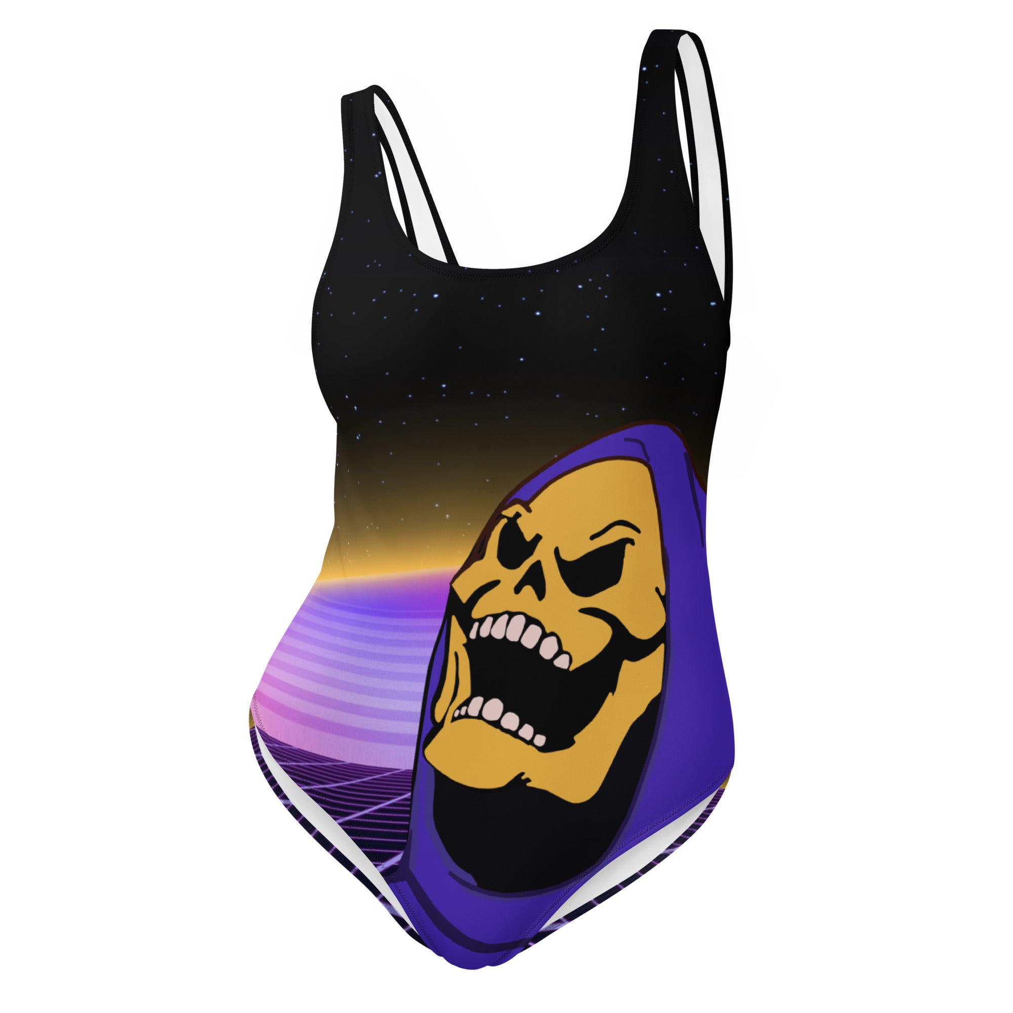 Skeletor One-Piece Swimsuit - Shirtwascash