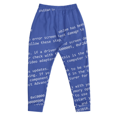 BSOD Men's Joggers - Shirtwascash