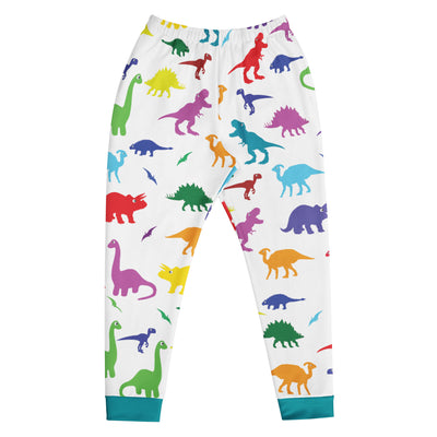 Dino Print Men's Joggers - Shirtwascash