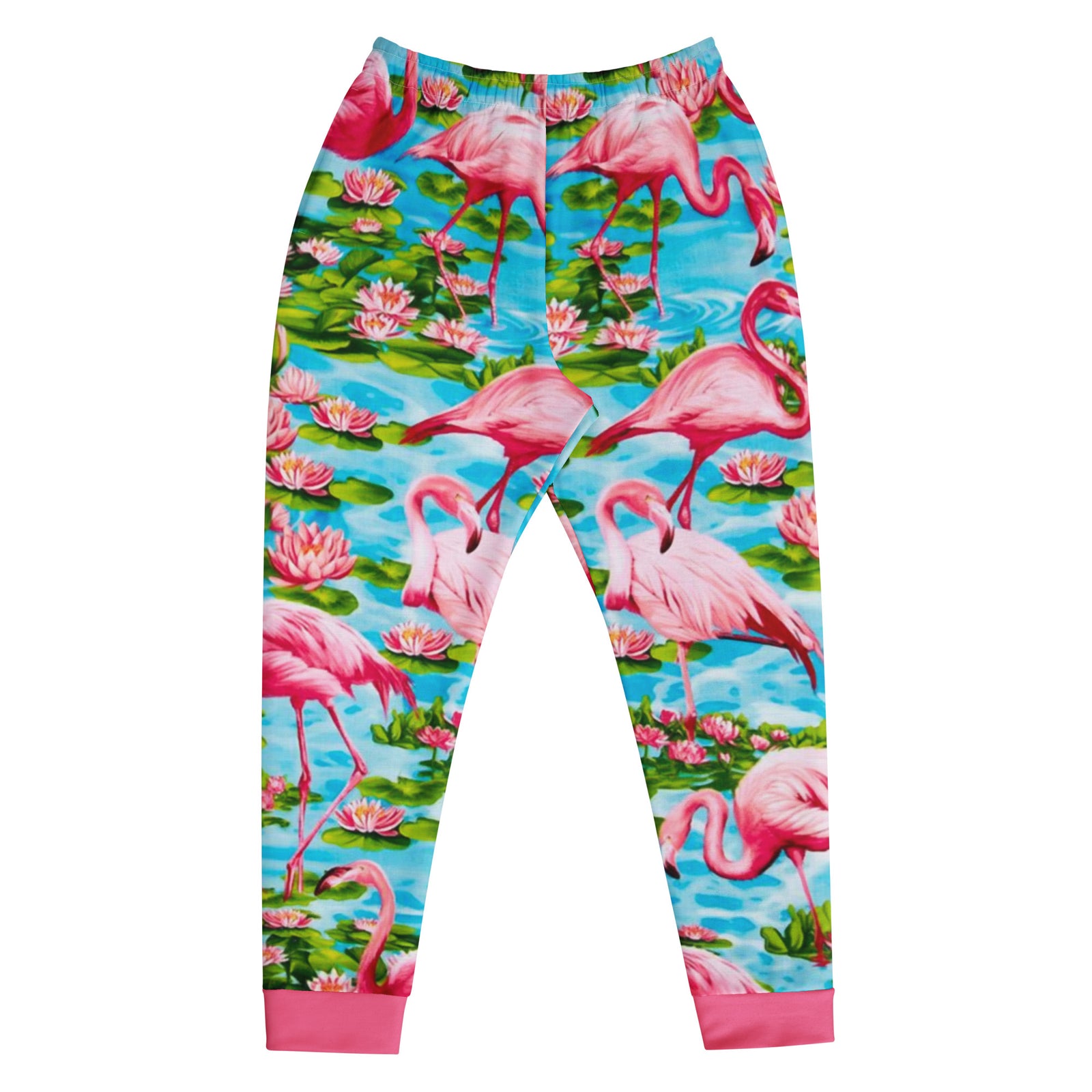 Flamingo Paradise Men's Joggers - Shirtwascash
