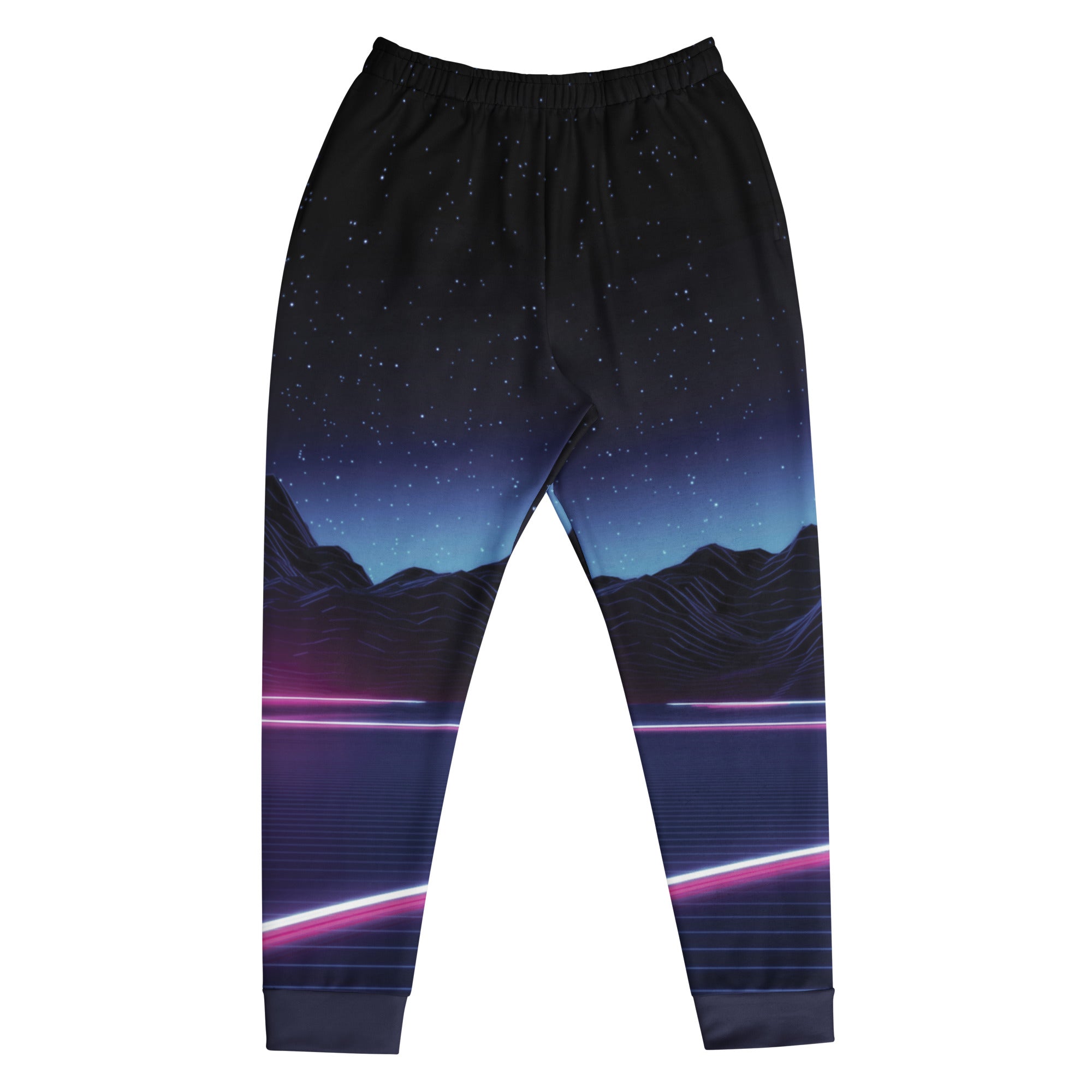Neon Highway Men's Joggers - Shirtwascash