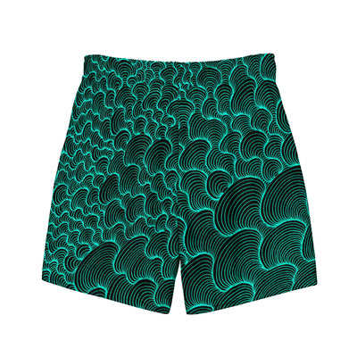 Scribblewave Men's Swim Shorts - Shirtwascash
