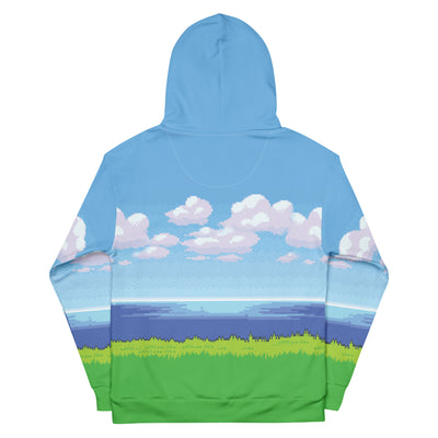 8-Bit Ocean Hoodie - Shirtwascash