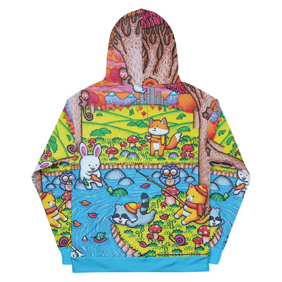 A Wonderful Fall Evening Hoodie - Shirtwascash