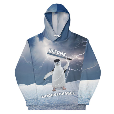 Ungovernable Penguin Hoodie - Shirtwascash