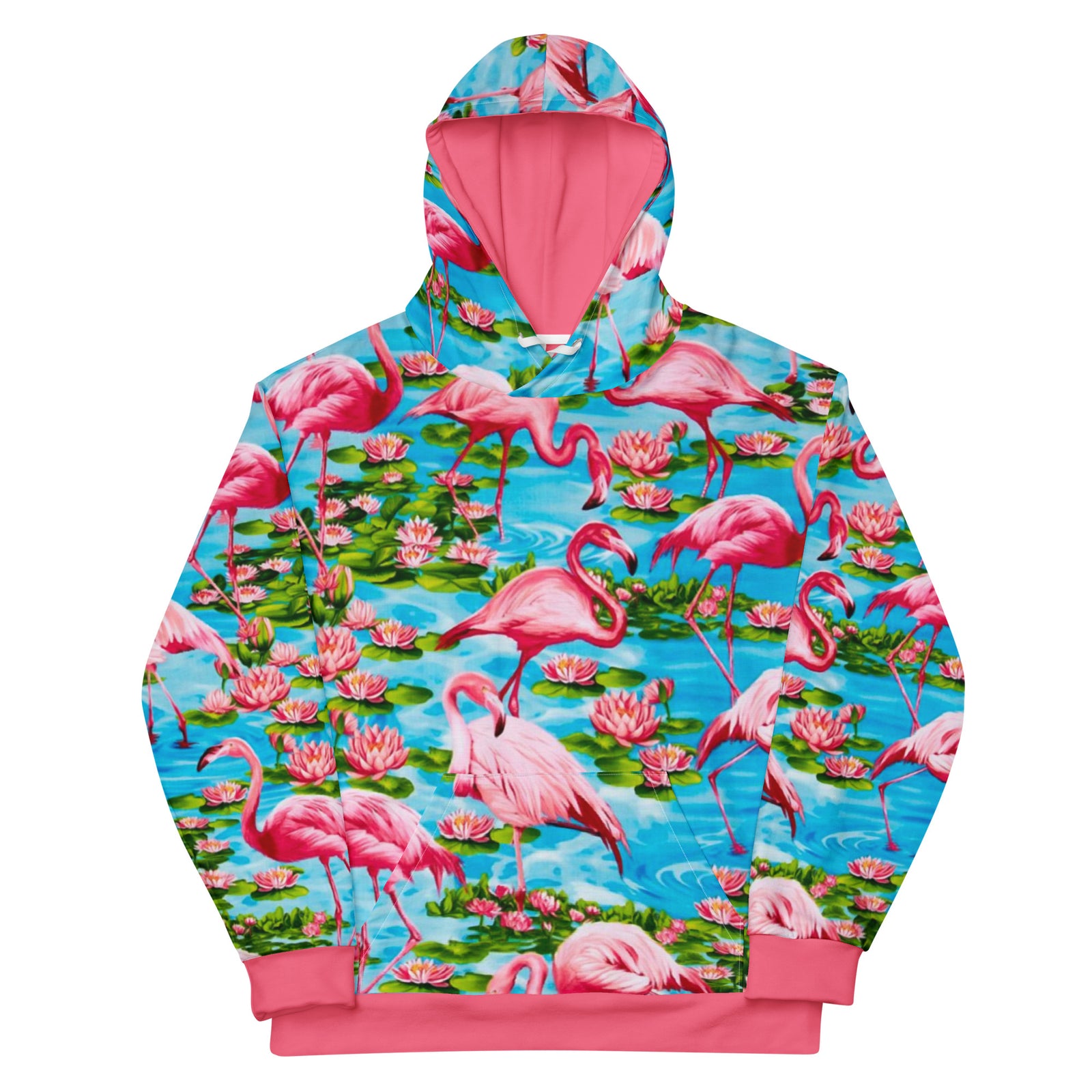 Flamingo Paradise Hoodie - Shirtwascash
