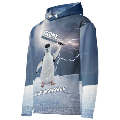 Ungovernable Penguin Hoodie - Shirtwascash