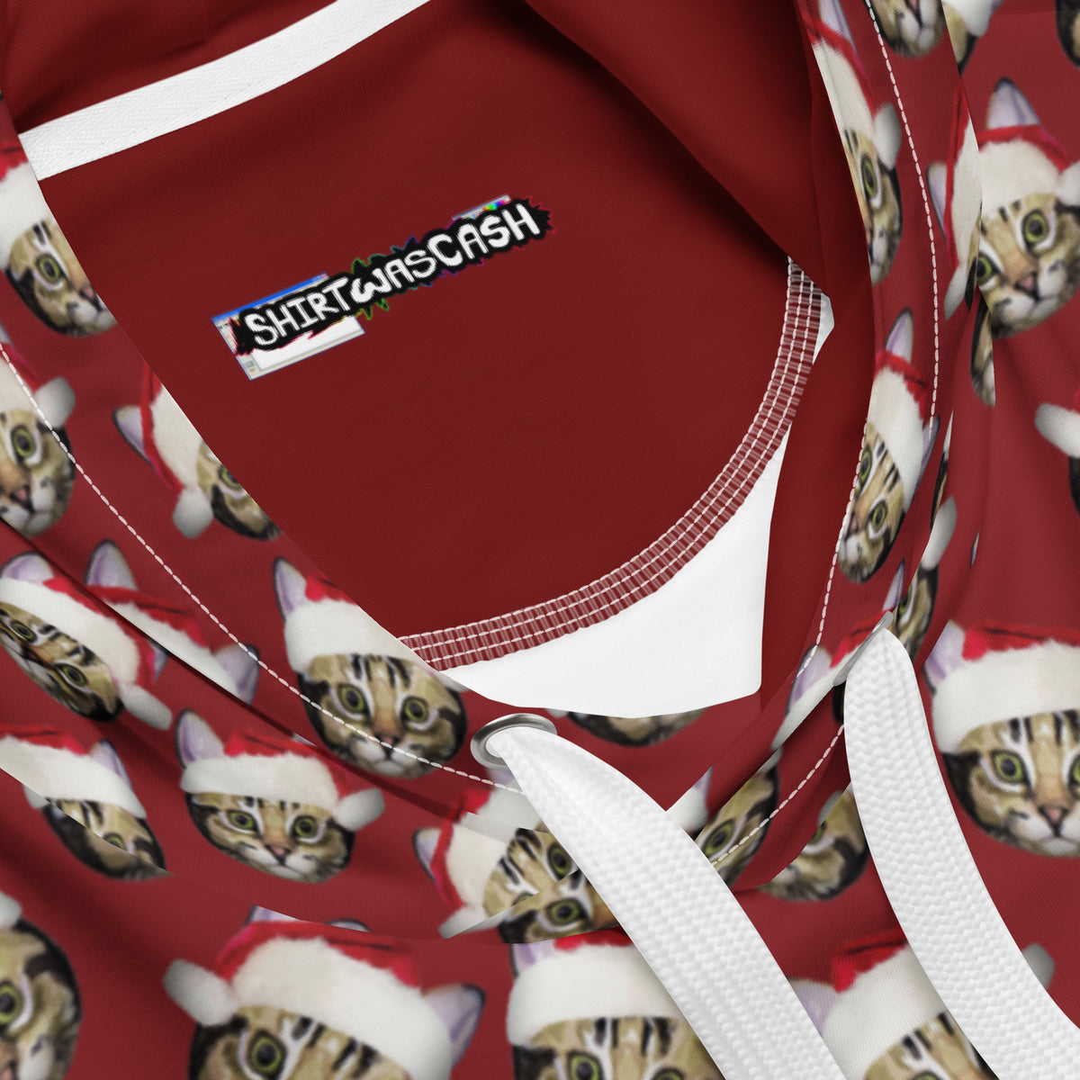 Meowy Christmas Hoodie - Shirtwascash