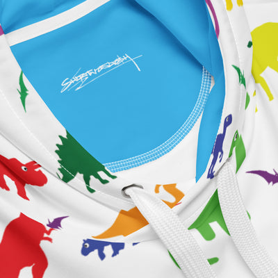 Dino Print Hoodie - Shirtwascash