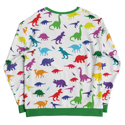 Dino Print Sweatshirt - Shirtwascash