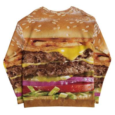Cheeseburger Sweatshirt - Shirtwascash
