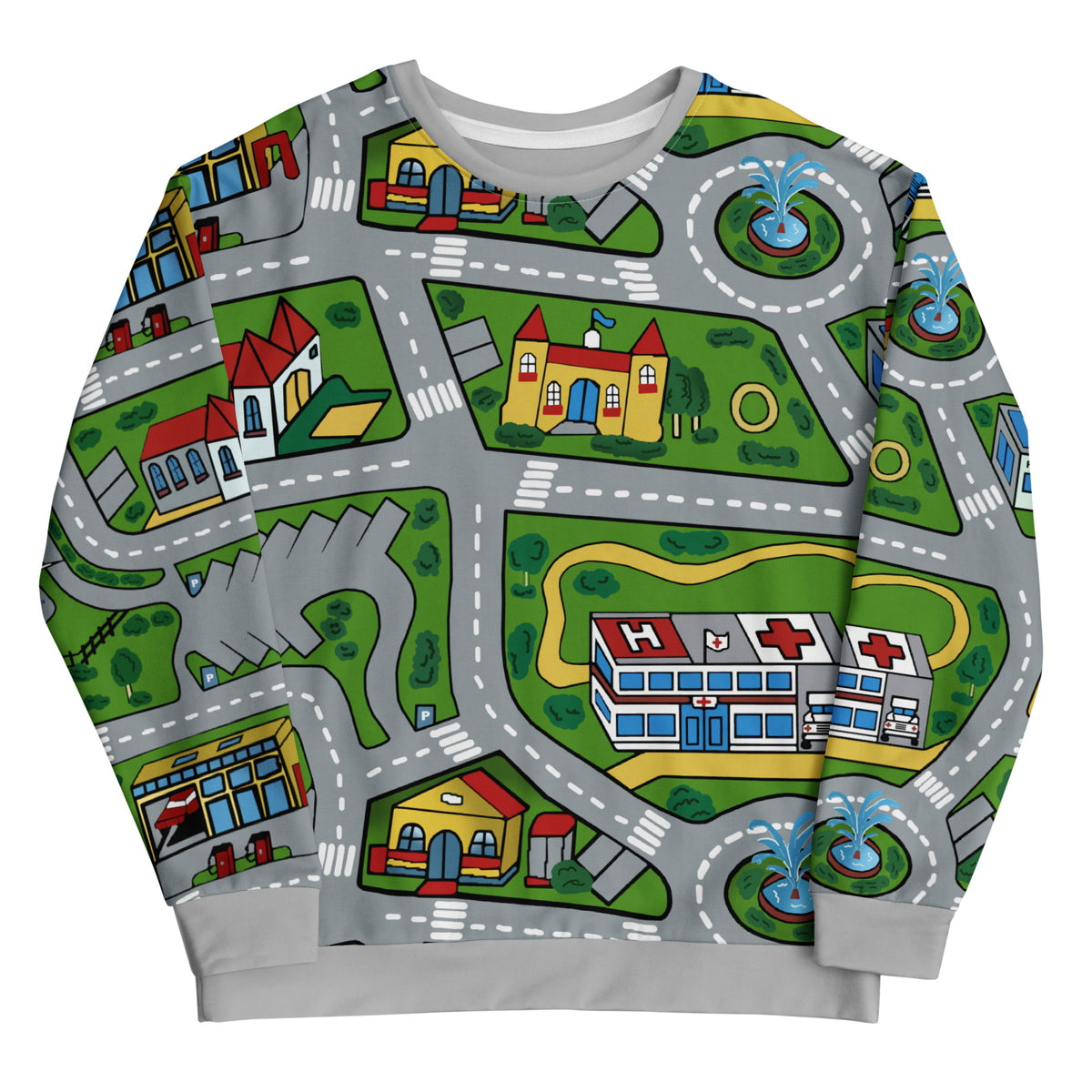 Car Carpet City Sweatshirt - Shirtwascash