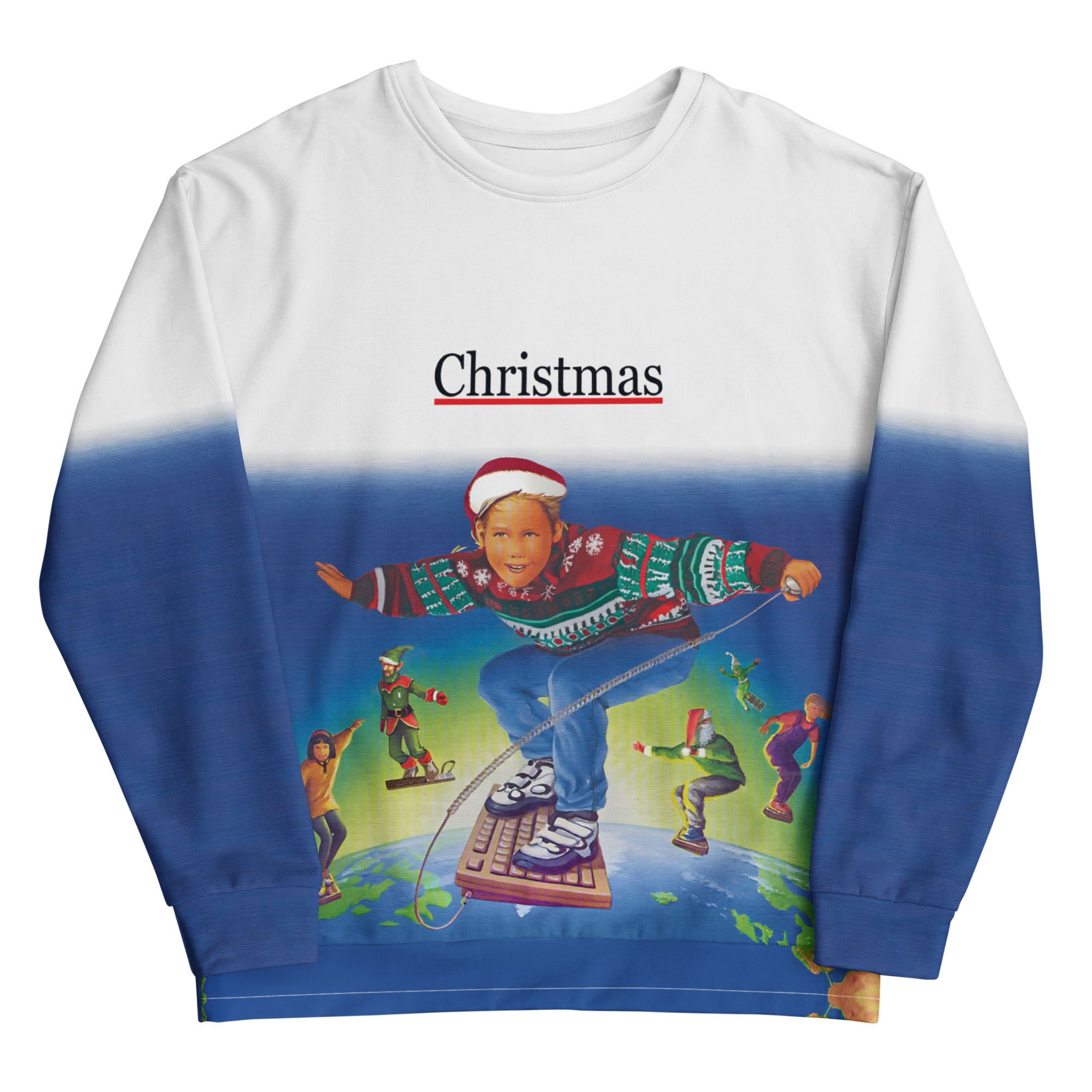 90s Christmas Kid Sweatshirt