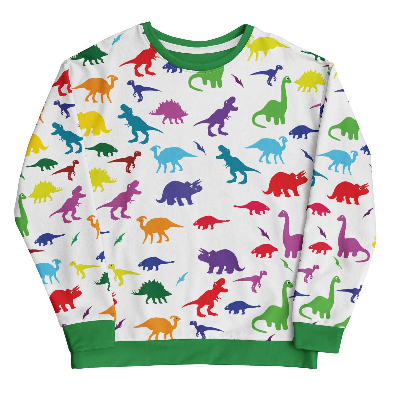 Dino Print Sweatshirt - Shirtwascash