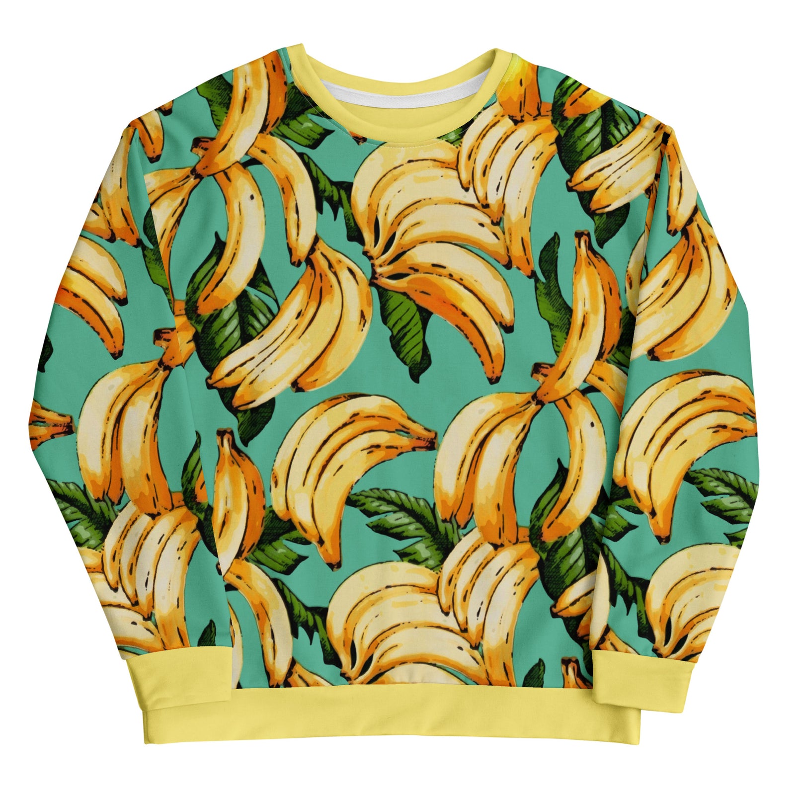 Banana Pattern Sweatshirt - Shirtwascash
