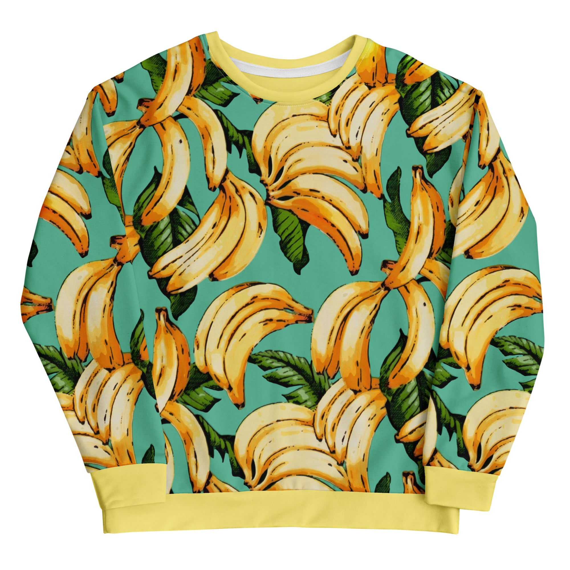 Banana Pattern Sweatshirt - Shirtwascash