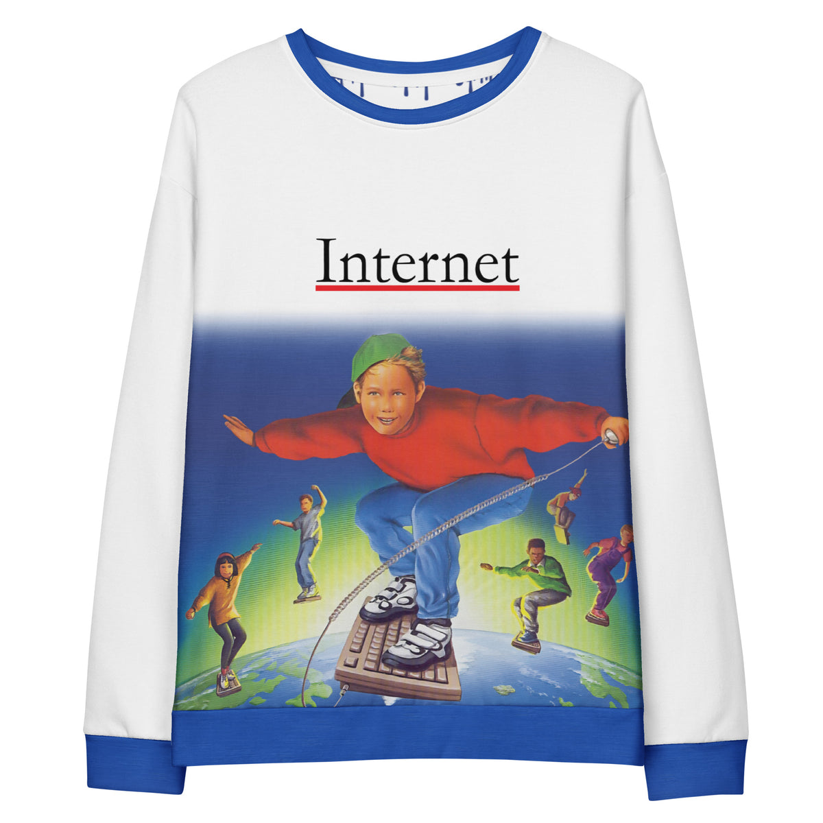 90s Internet Kid Sweatshirt - Shirtwascash