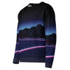 Neon Highway Sweatshirt - Shirtwascash