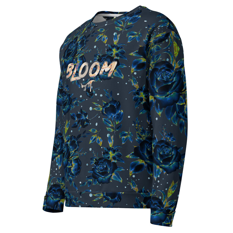 Holographic Flowers Sweatshirt - Shirtwascash