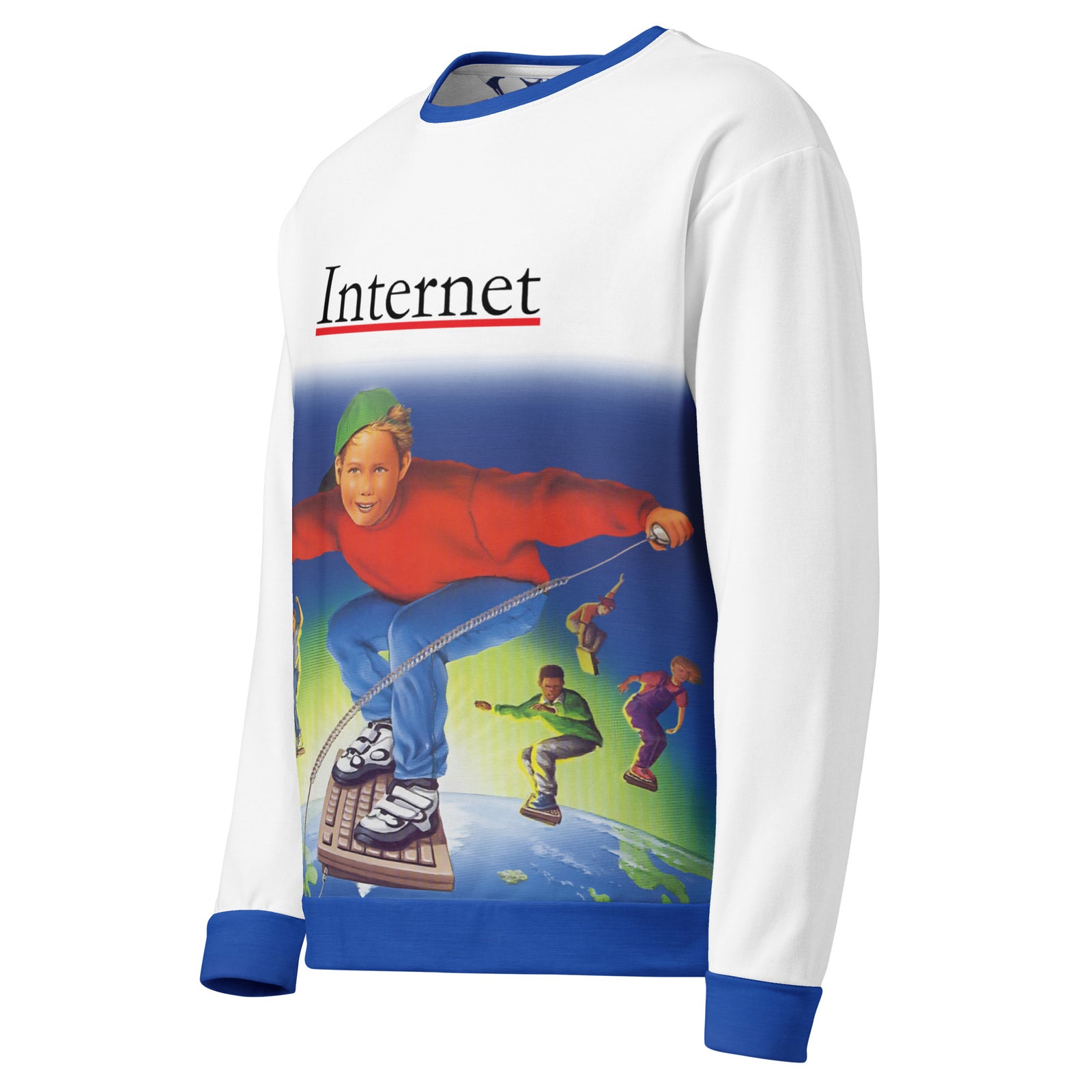 90s Internet Kid Sweatshirt - Shirtwascash