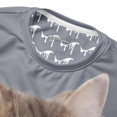 Heavy Breathing Cat Sweatshirt - Shirtwascash