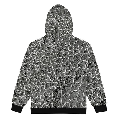 Color Wash Men's Zip-Up Hoodie - Shirtwascash