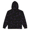 Retro Arcade Carpet Zip-Up Hoodie - Shirtwascash