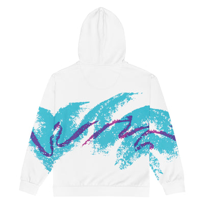 Jazzy 90s Zip-Up Hoodie - Shirtwascash