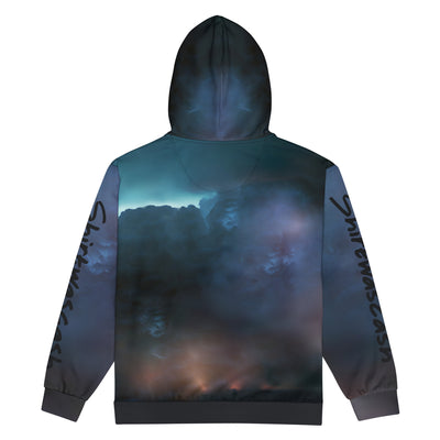 Return of the Lightning Cat Zip-Up Hoodie - Shirtwascash