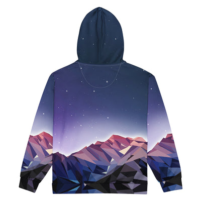 Poly Mountain Zip-Up Hoodie - Shirtwascash