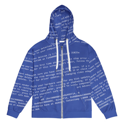 BSOD Men's Zip-Up Hoodie - Shirtwascash