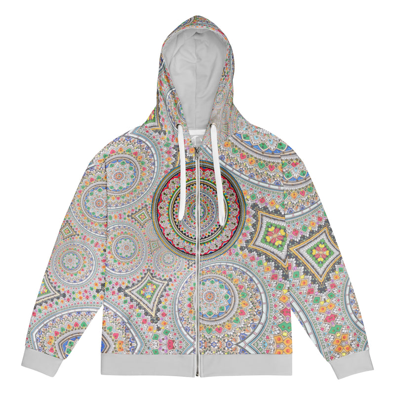 Infinite Mandala Zip-Up Hoodie - Shirtwascash