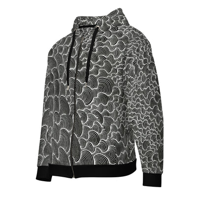 Color Wash Men's Zip-Up Hoodie - Shirtwascash