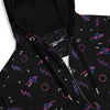 Retro Arcade Carpet Zip-Up Hoodie - Shirtwascash