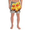 Tank Man Ducky Men's Gym Shorts - Shirtwascash